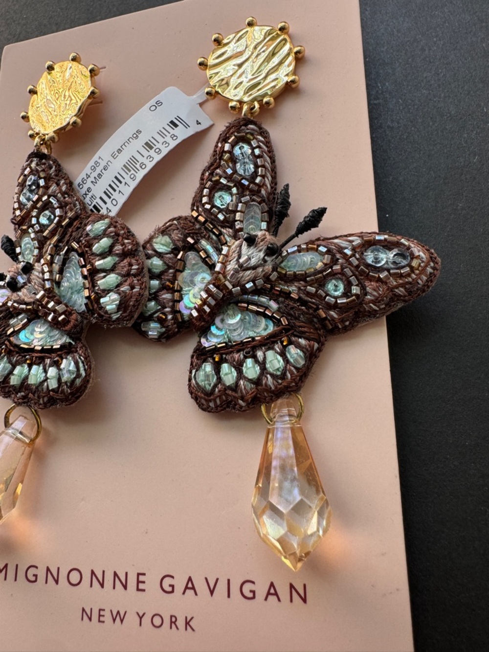 Mignonne Gavigan Luxe Maren Butterfly Earrings - Picture 9 of 11